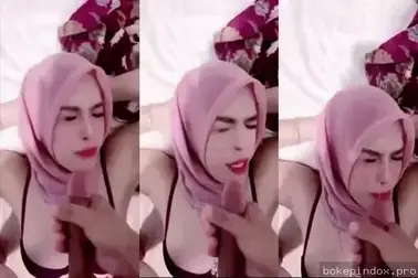 Ejakulasi di Wajah Pacar Cantik yang Sangat Nikmat