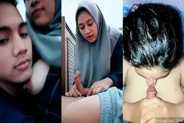 Hijab Cantik Viral Nyepong Kontol Sampe Dientot Brutal